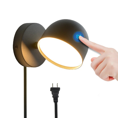 Royallure 9W LED Wall Sconce Lighting with 350° Rotation and Touch Dimming – Modern Indoor Wall Lamp for Bedroom and Living Room 4
