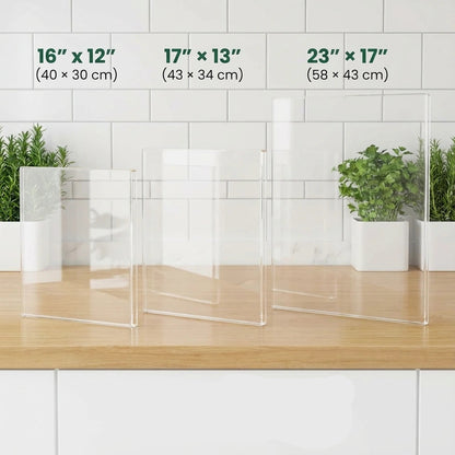 Royallure Acrylic Cutting Board - 60% Thicker Food-Grade Design for Kitchen Protection 5