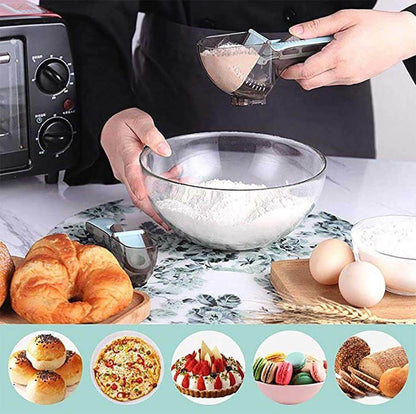 Royallure Adjustable 6-in-1 Measuring Cups and Spoons Set – Food-Grade, Multi-functional Kitchen Tool for Precise Ingredient Measurement 3
