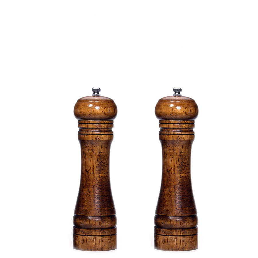Royallure Adjustable Salt and Pepper Grinders, Eco-Friendly Wood, Ceramic Mill 5