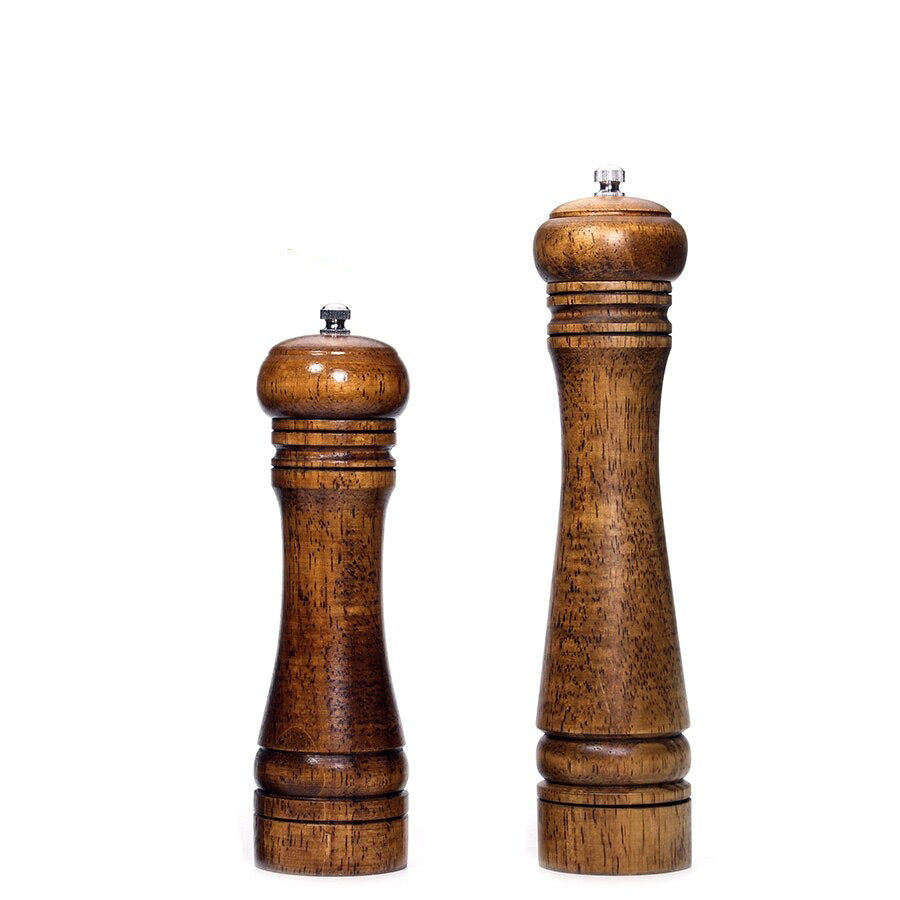 Royallure Adjustable Salt and Pepper Grinders, Eco-Friendly Wood, Ceramic Mill 6