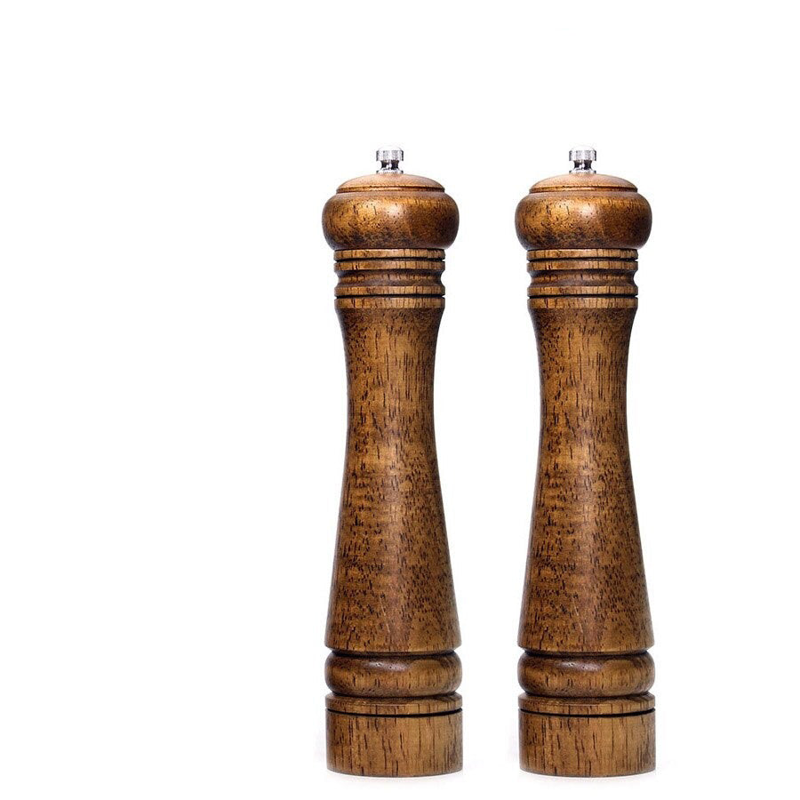 Royallure Adjustable Salt and Pepper Grinders, Eco-Friendly Wood, Ceramic Mill 7