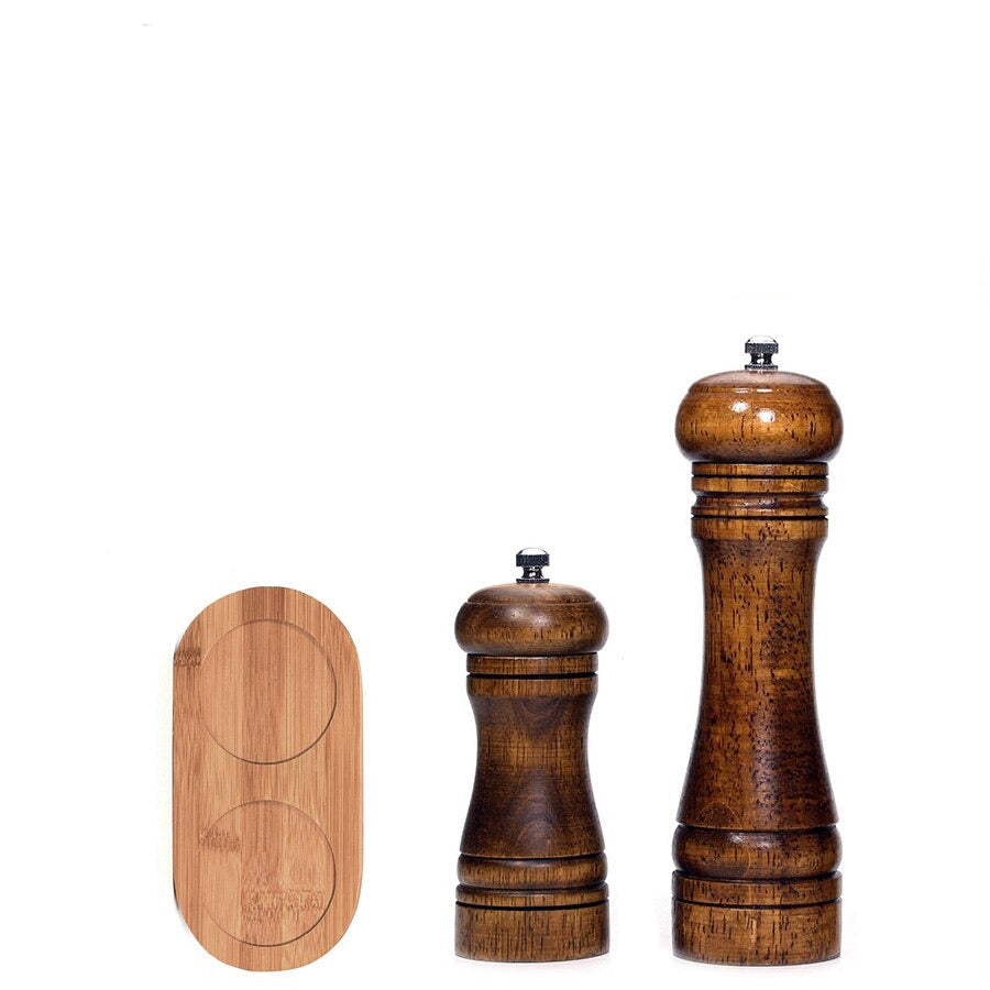 Royallure Adjustable Salt and Pepper Grinders, Eco-Friendly Wood, Ceramic Mill 8