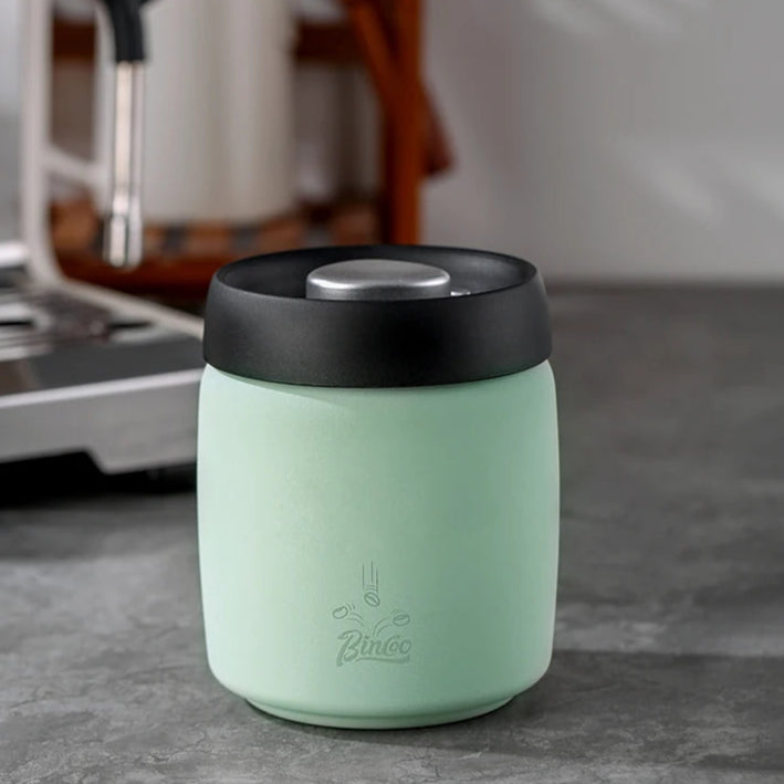 Royallure Airtight Coffee Canister – Stainless Steel Storage Container for Coffee Beans, Manual Vacuum Seal for Freshness 11