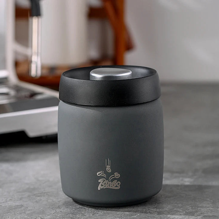 Royallure Airtight Coffee Canister – Stainless Steel Storage Container for Coffee Beans, Manual Vacuum Seal for Freshness 12