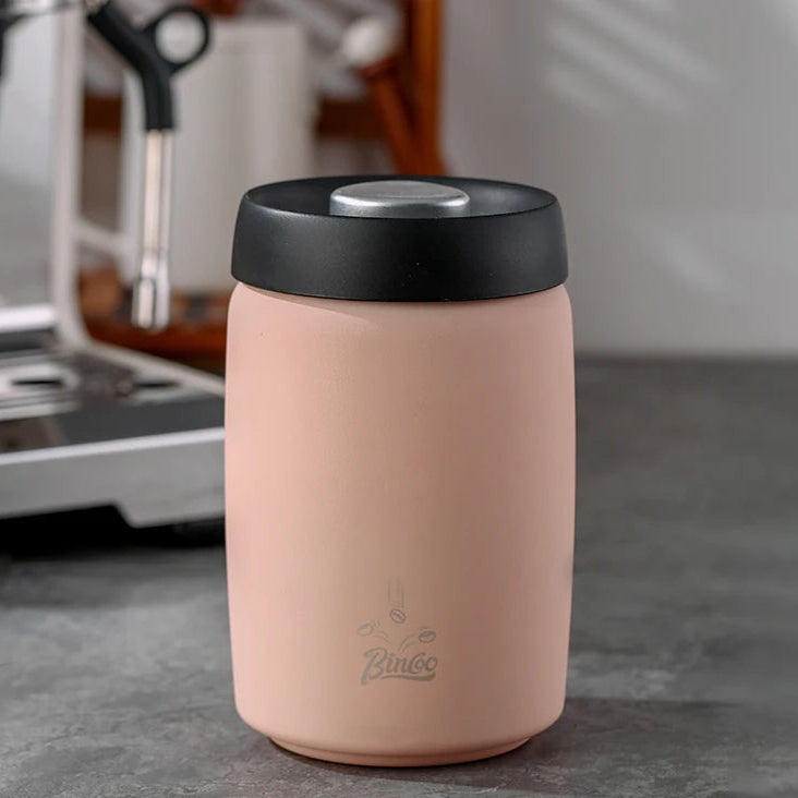 Royallure Airtight Coffee Canister – Stainless Steel Storage Container for Coffee Beans, Manual Vacuum Seal for Freshness 13