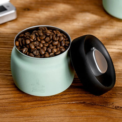 Royallure Airtight Coffee Canister – Stainless Steel Storage Container for Coffee Beans, Manual Vacuum Seal for Freshness 2