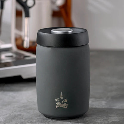 Royallure Airtight Coffee Canister – Stainless Steel Storage Container for Coffee Beans, Manual Vacuum Seal for Freshness 6