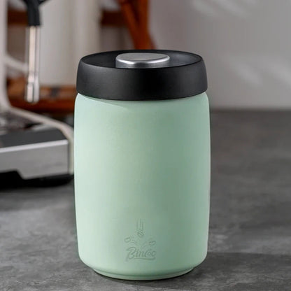 Royallure Airtight Coffee Canister – Stainless Steel Storage Container for Coffee Beans, Manual Vacuum Seal for Freshness 9