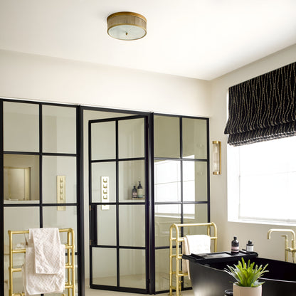 Royallure Art Deco Brass Wall Light Sconce for Bathroom and Living Room Illumination 3