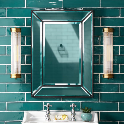 Royallure Art Deco Brass Wall Light Sconce for Bathroom and Living Room Illumination 4