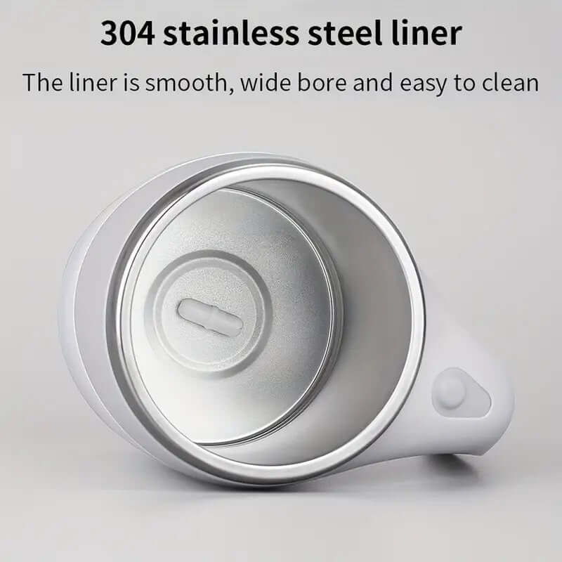 Royallure Automatic Self Stirring Mug – Stainless Steel, Rechargeable, Magnetic Base for Coffee, Tea, and Shakes 4