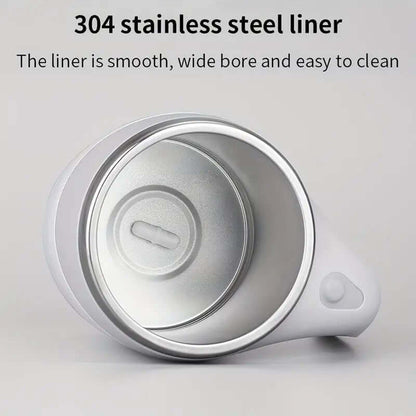 Royallure Automatic Self Stirring Mug – Stainless Steel, Rechargeable, Magnetic Base for Coffee, Tea, and Shakes 4