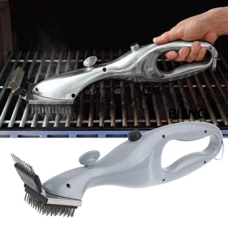 Royallure Best Grill Brush with Charcoal Scraper & Steam Cleaning Technology 1