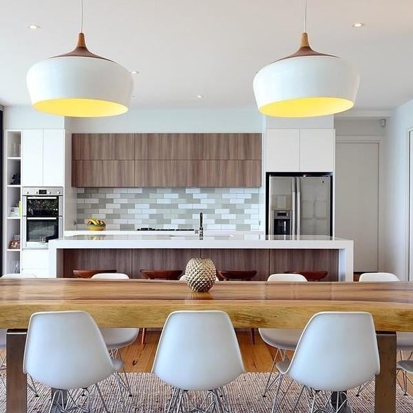 Royallure Black Pendant Light for Kitchen Island, Modern Scandinavian Design, Hanging Lights 2