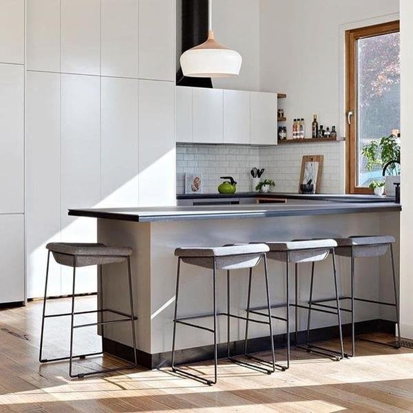 Royallure Black Pendant Light for Kitchen Island, Modern Scandinavian Design, Hanging Lights 4
