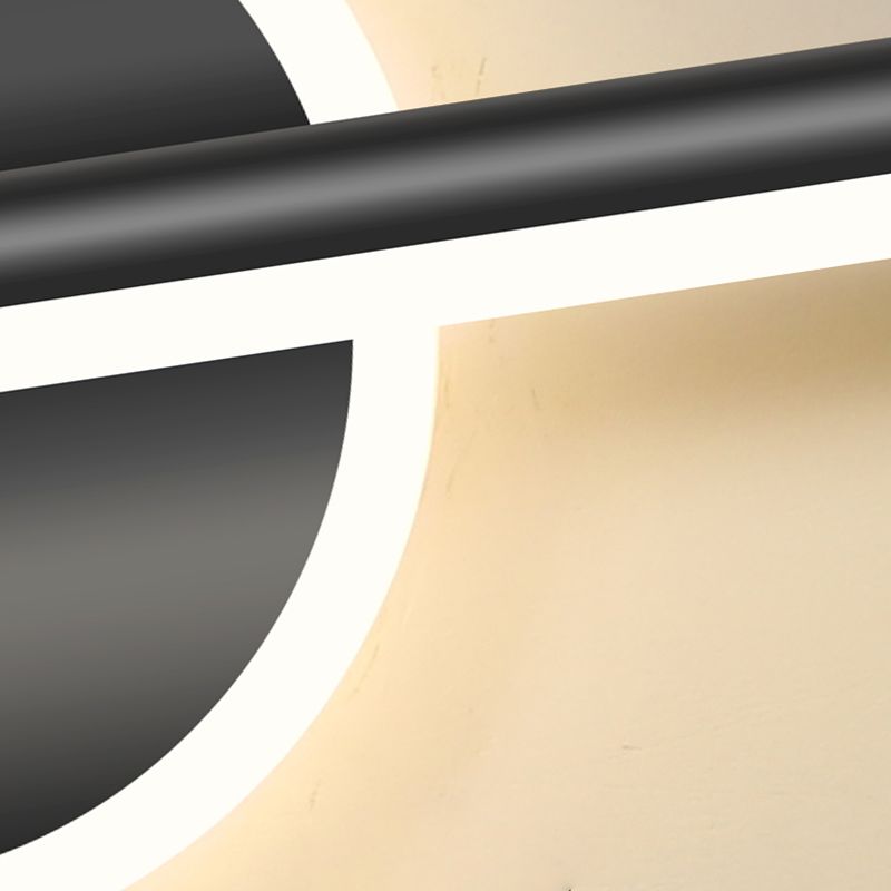 Royallure Black Vanity Light Fixture - LED Linear Wall Lamp for Modern Interiors 4