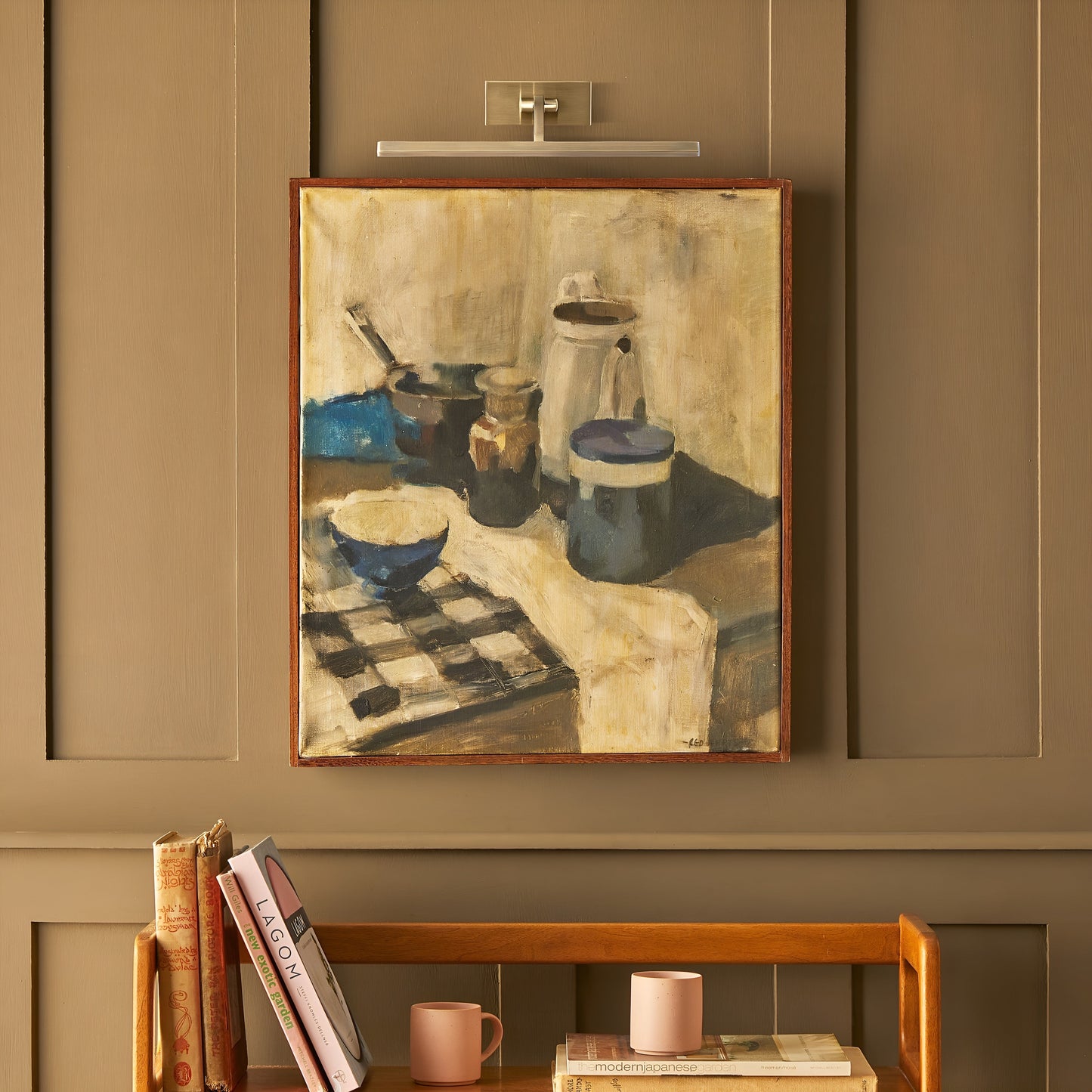 Royallure Brass Picture Light Sconce with Adjustable LED for Art Display 2