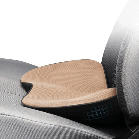 Royallure Car Seat Cushion for Short Drivers – Ergonomic Memory Foam Auto Seat Cushion with Height Elevation and Breathable Fabric 1