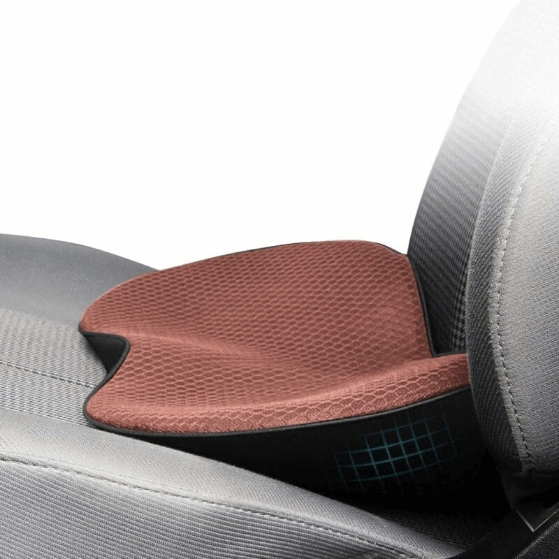 Royallure Car Seat Cushion for Short Drivers – Ergonomic Memory Foam Auto Seat Cushion with Height Elevation and Breathable Fabric 2