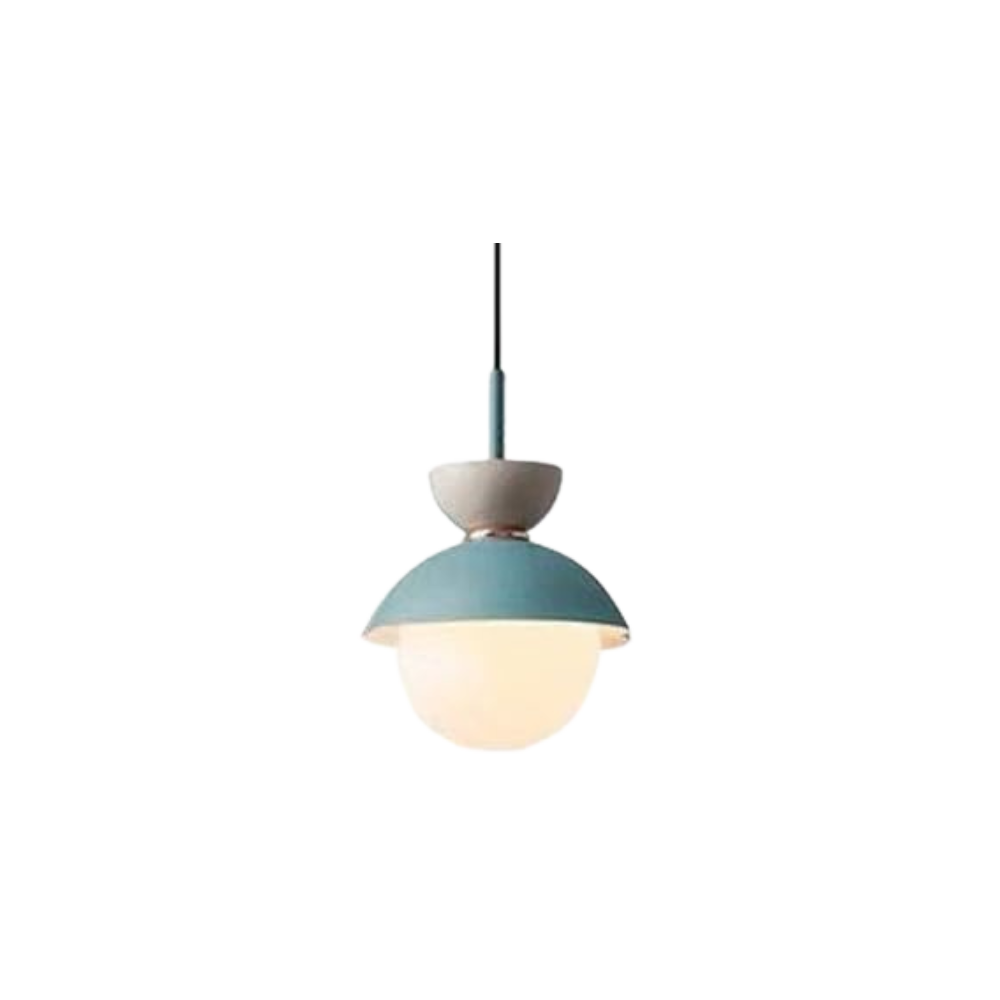 Royallure Colorful Nordic Pendant Light for Kitchen and Dining Spaces, Adjustable Hanging Height 0