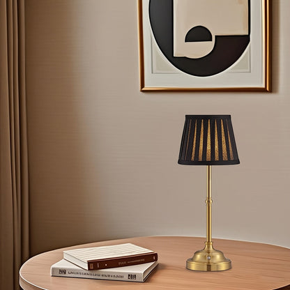 Royallure Cordless Vintage Table Lamp, Touch Dimmable USB-C Charging, Art Deco Design 1