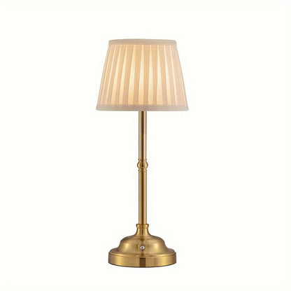 Royallure Cordless Vintage Table Lamp, Touch Dimmable USB-C Charging, Art Deco Design 6