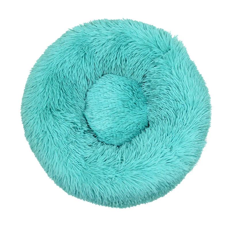 Royallure Cozy Donut Plush Dog Bed for Comfort and Anxiety Relief in Multiple Sizes 0