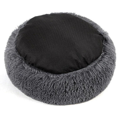 Royallure Cozy Donut Plush Dog Bed for Comfort and Anxiety Relief in Multiple Sizes 3