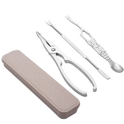 Royallure Crab Cracker Tool Set with Crab Leg Crackers, Lobster Picks, and Spoons 0