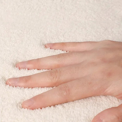 Royallure Cream Irregular Area Rug - Soft Non-Slip Living Room Carpet for Modern Decor 3