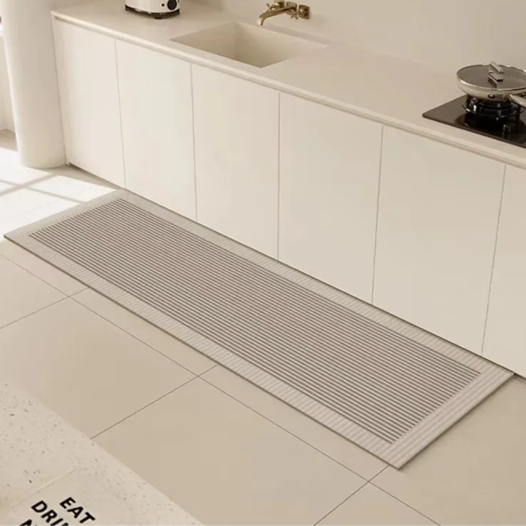 Royallure Diatomite Anti-Slip Mat – Waterproof Kitchen and Bathroom Decor, Quick-Drying, 23.6 x 15.7 Inches 7