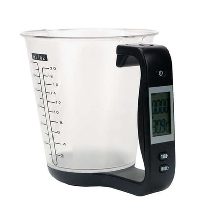 Royallure Digital Kitchen Scale with LCD Display - 4-in-1 Food Measuring Cup, 1000g Capacity, Space-Saving Design 8