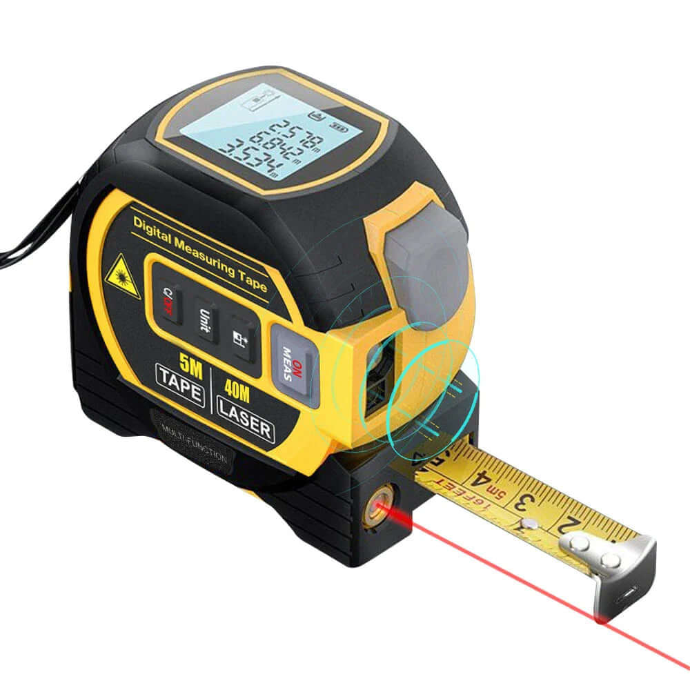 Royallure Digital Laser Rangefinder with Tape Measure Function – Backlit LCD, 100m Range, Memory Function, Durable Design 6
