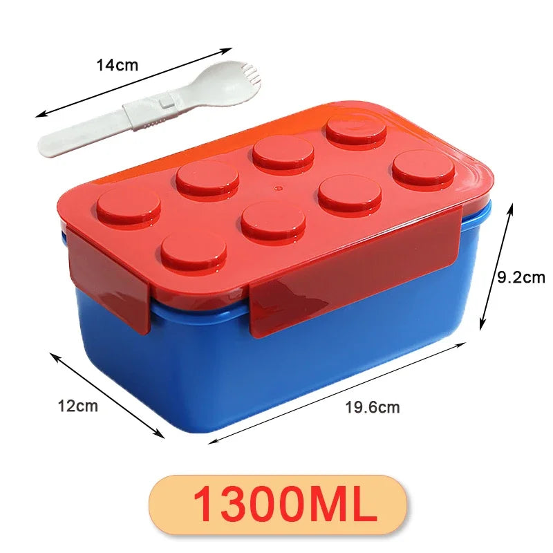Royallure Double Layer Bento Lunch Box - Portable Kids Lunch Box with Divided Design 10
