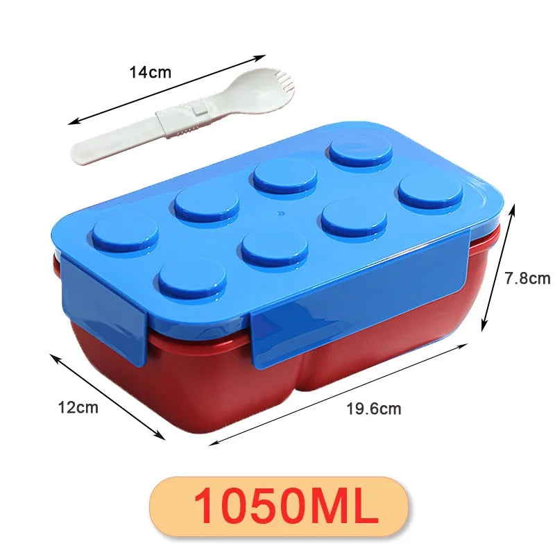 Royallure Double Layer Bento Lunch Box - Portable Kids Lunch Box with Divided Design 11