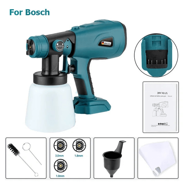 Royallure Effortless PaintMaster Pro – Universal Battery Spray Gun, Lightweight DIY Finish
