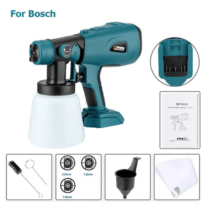 Royallure Effortless PaintMaster Pro – Universal Battery Spray Gun, Lightweight DIY Finish