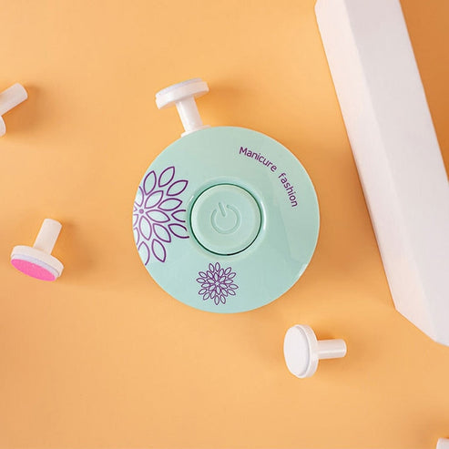 Royallure Electric Baby Nail Trimmer Set with Soft Tip and Nail File f ...