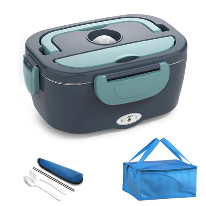 Royallure Electric Lunch Box Warmer, 1.5L Self Heating Food Container for Home & Car 6