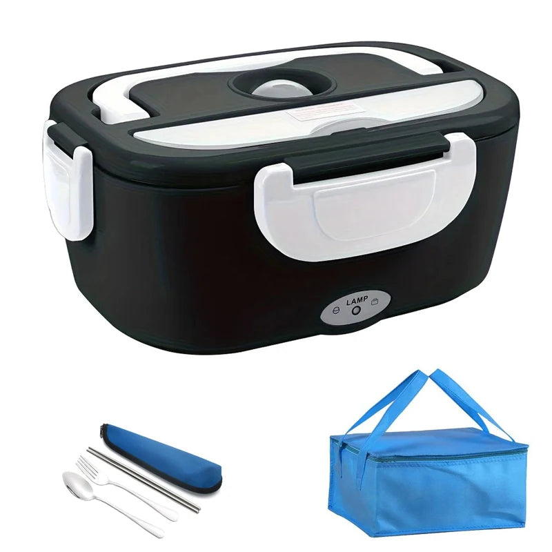 Royallure Electric Lunch Box Warmer, 1.5L Self Heating Food Container for Home & Car 9