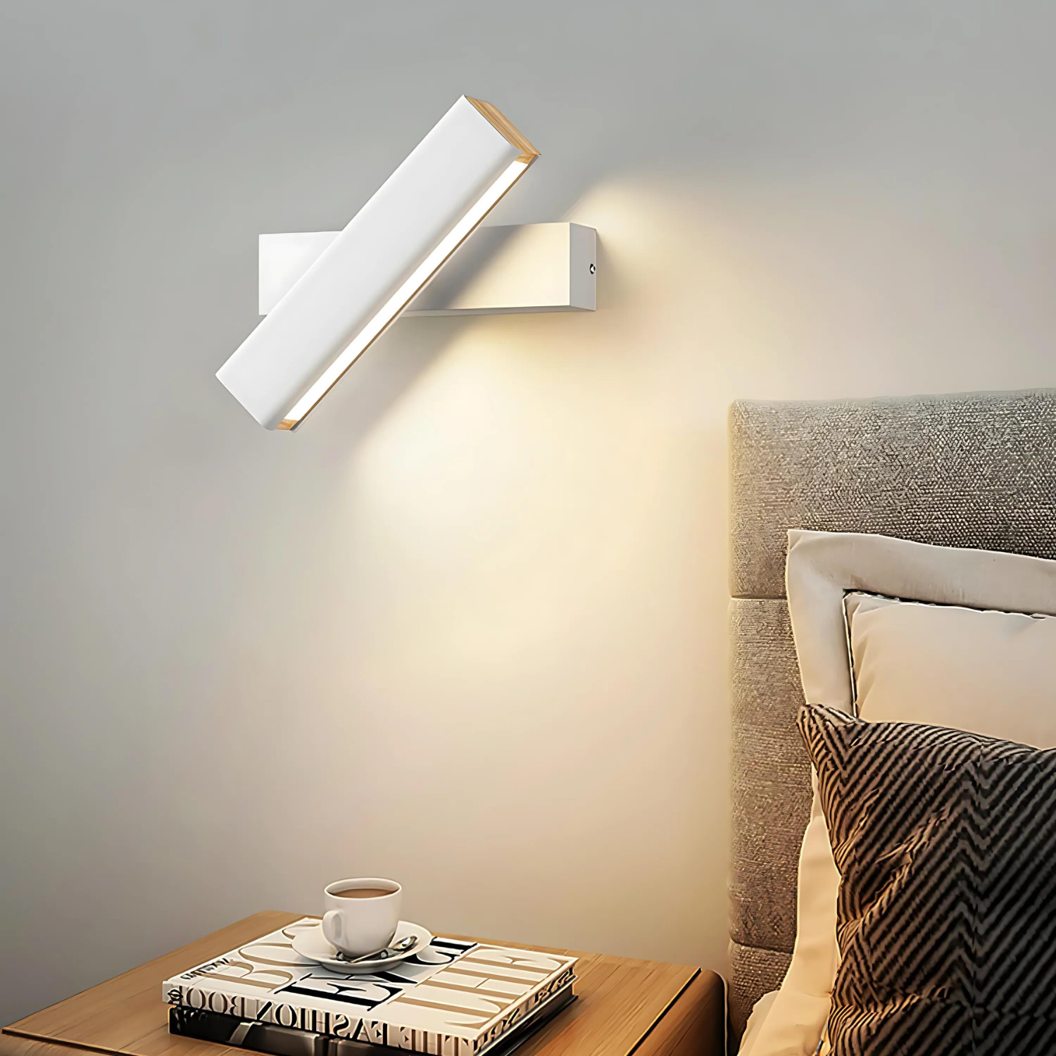 Royallure Elegant Bedside Lamp, Modern Nightstand Lamp for Bedroom with Sleek Design 3