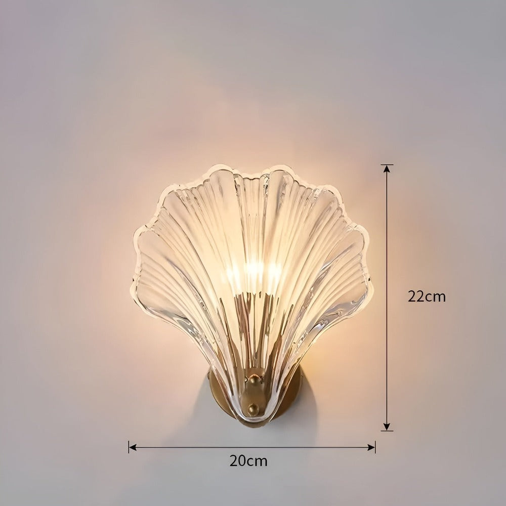 Royallure Elegant Glass Wall Sconce Light with Toggle Switch for Soft Glare-Free Lighting 4