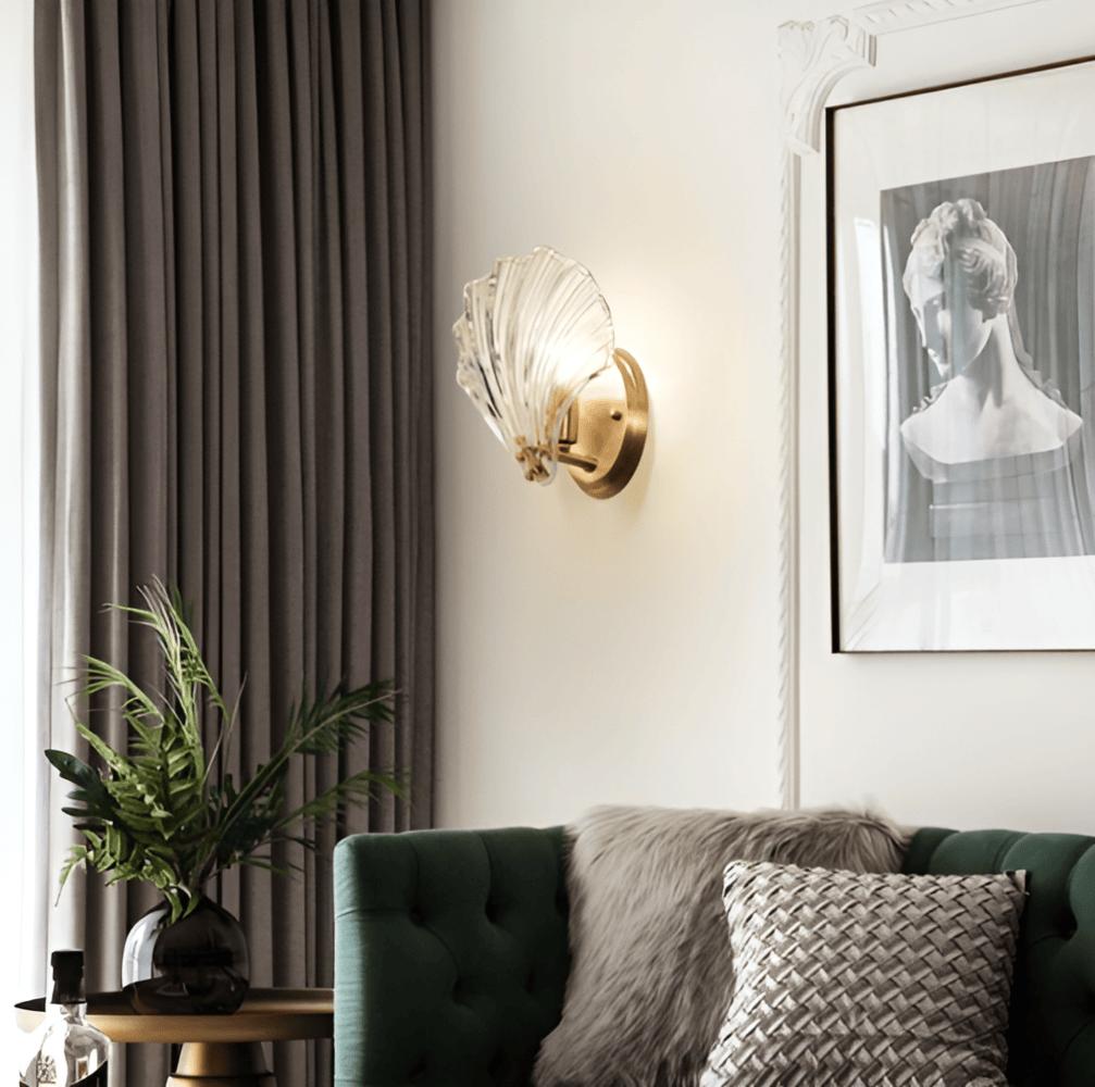 Royallure Elegant Glass Wall Sconce Light with Toggle Switch for Soft Glare-Free Lighting 6