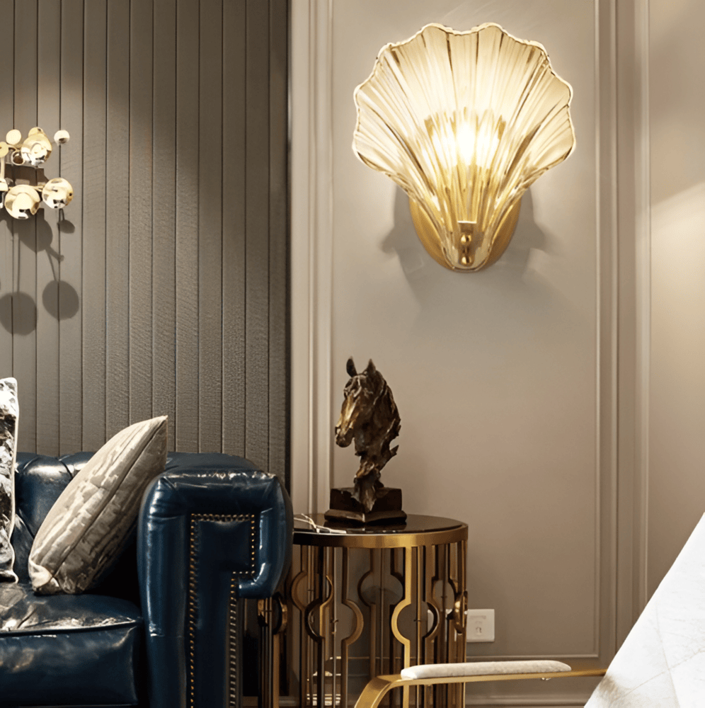 Royallure Elegant Glass Wall Sconce Light with Toggle Switch for Soft Glare-Free Lighting 7