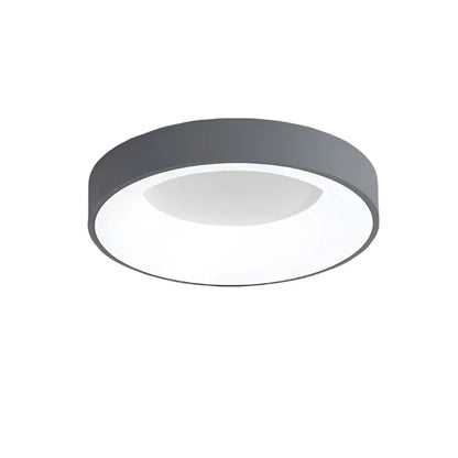 Royallure Flush Mount Ceiling Light, Modern Nordic Ring Design, Warm White LED 3000K 1