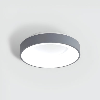 Royallure Flush Mount Ceiling Light, Modern Nordic Ring Design, Warm White LED 3000K 9
