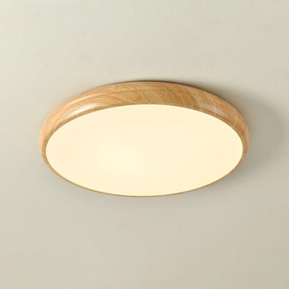Royallure Flush Mount Ceiling Light, Nordic Round Design with Dimmable Acrylic Shade 12