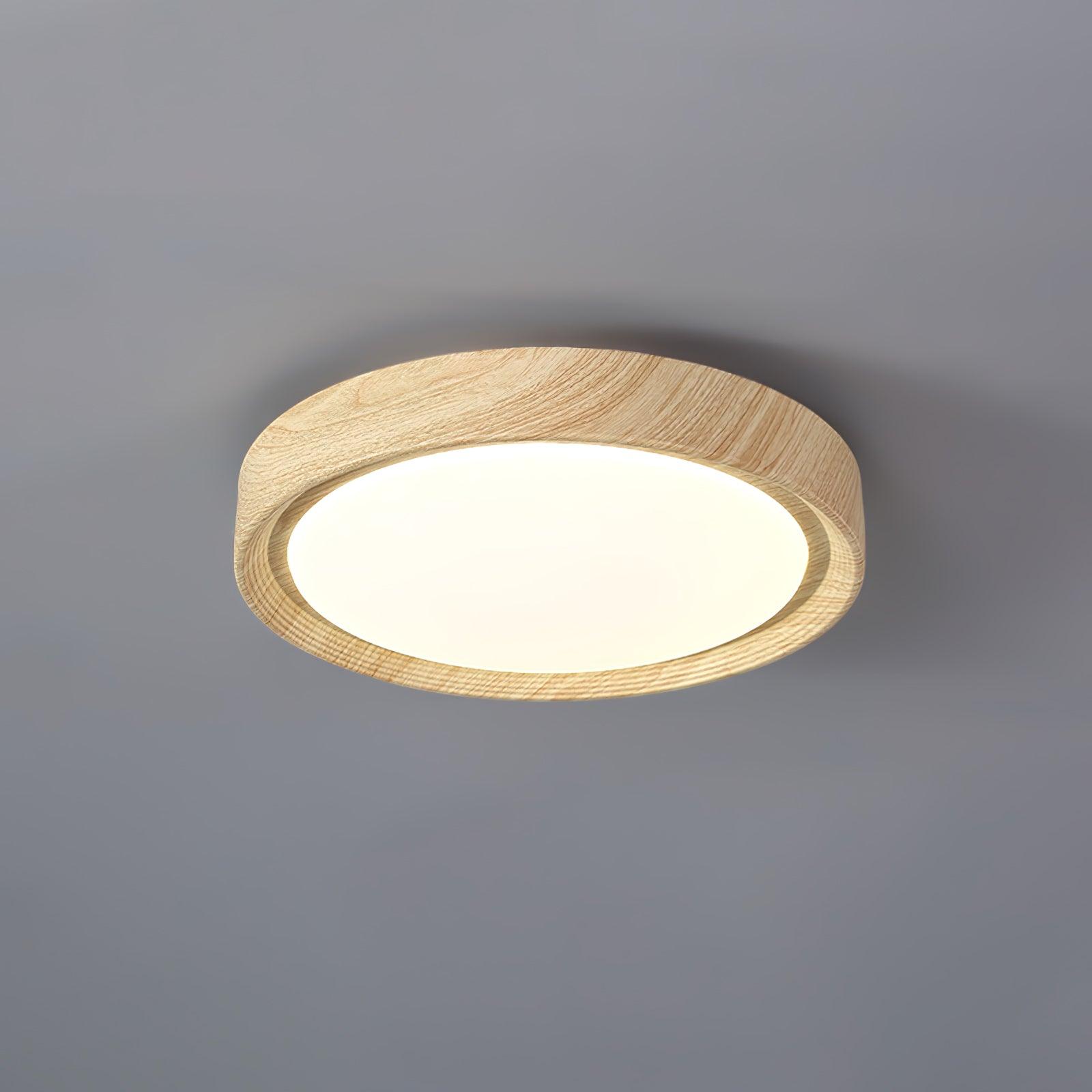 Royallure Flush Mount Ceiling Light, Nordic Round Design with Dimmable Acrylic Shade 14
