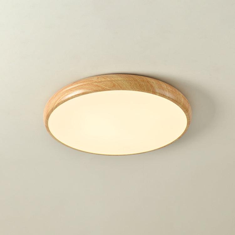 Royallure Flush Mount Ceiling Light, Nordic Round Design with Dimmable Acrylic Shade 18
